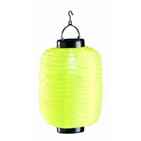 Chinese lantaarn - lampion op zonne-energie - Ø18cm x 30cm hoog  geel-Geel