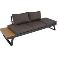 tuinbankje.nl Arezzo Dit product heeft vaste verzendkosten van €39,95 - Loungebank - Donkerbruin - 228x78cm