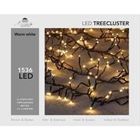 2,5-3m treecluster 20m/1536led warm wit 