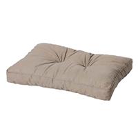 Madison kussens Loungekussen ruggedeelte 70x40cm Basic taupe