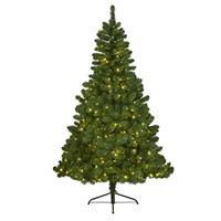 Kunst kerstboom Imperial Pine met verlichting 120 cm Groen