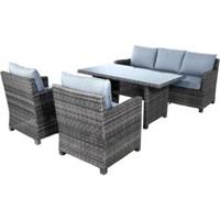 express Jive Rock Dit product heeft vaste verzendkosten van €39,95 - Loungeset - Grijs