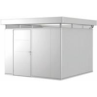 Biohort tuinhuis CasaNova links zilver metallic 8,53m²