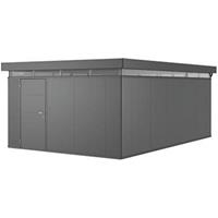 Biohort tuinhuis CasaNova rechts donkergrijs metallic 23,21m²
