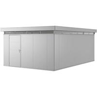 Biohort tuinhuis CasaNova links zilver metallic 23,21m²