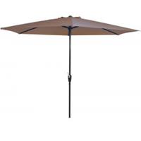 express Stokparasol Gemini 300 cm taupe