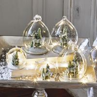 LOBERON Kerstversiering, set van 5 Winterforest