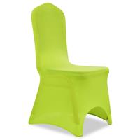 vidaXL Stretch Stuhlbezug 6 Stück  Grün