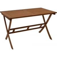 express Montego opklapbare houten tuintafel 120 x 70 cm