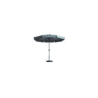 Madison Parasol Flores met volant 300 cm lichtgrijs