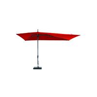 Madison Zweefparasol Asymmetric sideway - rood