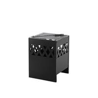 SHIGA Firepit Zwart Staal