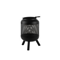 VEER Firepit Zwart Staal