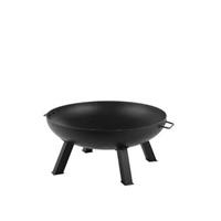 Beliani SEMPU Firepit Zwart Staal