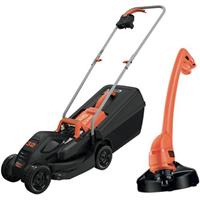 Black & Decker elektrische grasmaaier BEMW351GL2-QS 1000W + grastrimmer