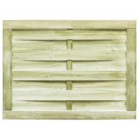 Poort 100x75 cm gempregneerd grenenhout groen
