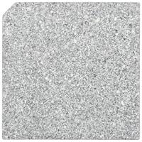 Sonnenschirm-Gewichtsplatte Granit 25 kg Quadratisch Grau - VIDAXL