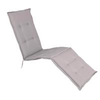 Tuinkussenshop Deckchairkussen Pedro light grey