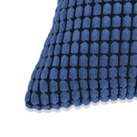 vidaXL Kissen-Set 2 Stk. Velours 40 x 60 cm  Blau