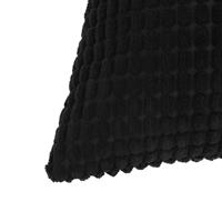 VidaXL Sierkussenset 60x60 cm velours zwart 2-delig