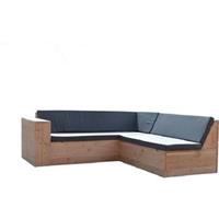 Wood4you Loungeset San Francisco Douglas- Met kussens 200/200200cm