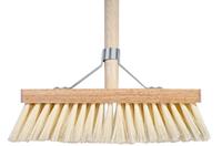 Talen Tools Schrobbezem 30 cm met beugel en houten steel 120 cm