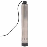 vidaXL Tiefbrunnenpumpe 55 m 1000 W Silber