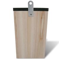 VidaXL Vlinderkasten 8 st 14x15x22 cm hout