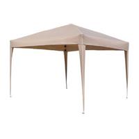 HI Faltbares Partyzelt 3 x 3 m  Beige