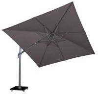 Coppens Newport T2 zweefparasol antraciet 3 x 3