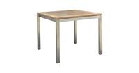 Outdoor Living Tafel Marmaris RVS 90x90cm