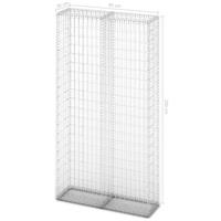 Vidaxl - Gabionen-Steinkorb Stahl 85×30×200 cm Silbern Silber