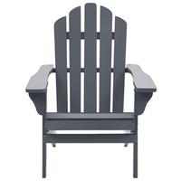 Vidaxl Tuinstoel Hout Grijs