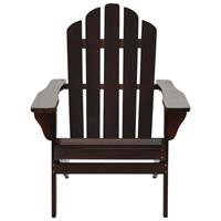 vidaxl Tuinstoel hout bruin