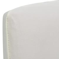 vidaXL Hoes voor stoelen 6 stuks stretch (creme)