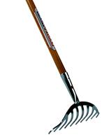 Talen Tools Rozenhark 25 cm met houten steel 150 cm