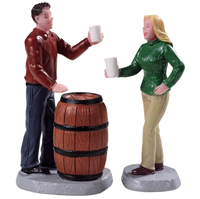 Lemax 'Cheers'', Set of 2