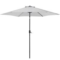 Beliani VARESE II Parasol Grijs Polyester