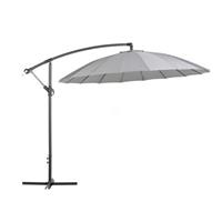 Beliani CALABRIA II Parasol Grijs Polyester