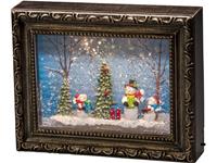 Konstsmide LED Kerstframe met 3 sneeuwpoppen kerstdecoratie