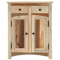 vidaXL Beistellschrank 60 x 30 x 75 cm Recyceltes Massivholz Braun