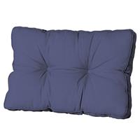 Madison kussens Loungekussen ruggedeelte 70x40cm Panama safier blue