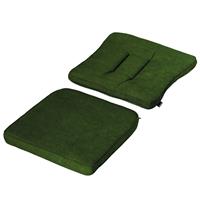 Madison kussens Wicker dining set Outdoor Velvet/oxford green