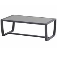 Taste 4SO Mauritius lounge tuintafel 110x60xH40 cm Matt carbon Taste4SO