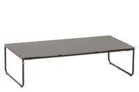 4 Seasons Outdoor Koffietafel Dali 110 x 60 cm Antraciet