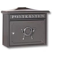 Burg Wächter Briefkasten Sylt 1883 E Stahl Antikes Eisen Grau