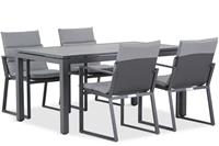 Lifestyle Garden Furniture Lifestyle Treviso/Concept 160 cm dining tuinset 5-delig