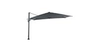 Garden Impressions Hawaii zweefparasol King Pole 400x400 cm - donker grijs