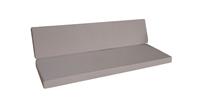 Wood4you Loungekussen - Strakke kussens Taupe- 130Lx53D