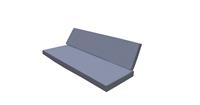 Wood4you Loungekussen - Strakke kussens - 150 cm lang